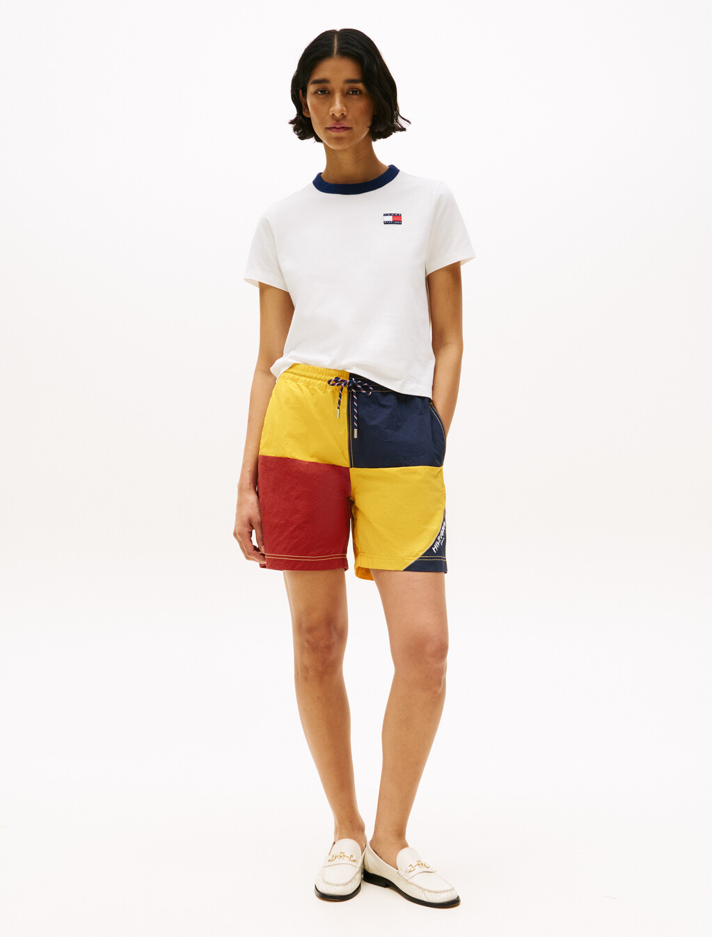 Hilfiger Sailing Relaxed Back Logo T-Shirt, Ecru, hi-res