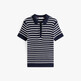 Dark Night Navy/Ivory Silk Stp