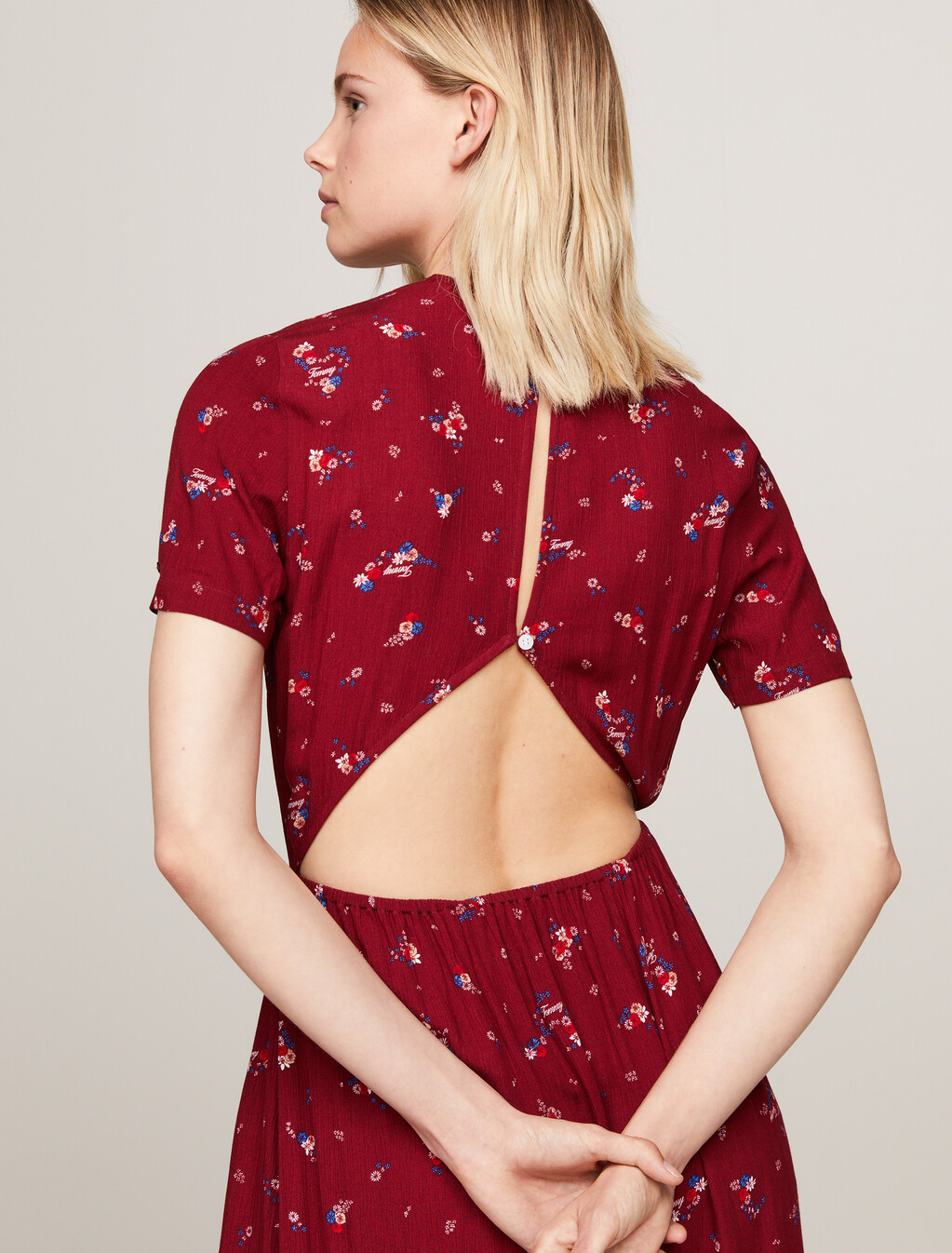 Mountain Floral Midi Slip Dress, Mountain Floral, hi-res