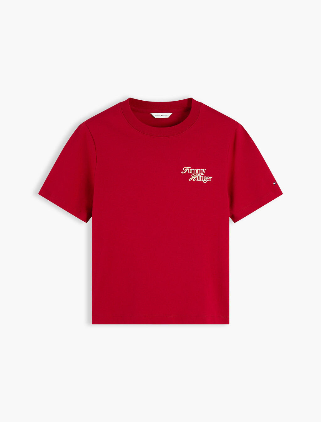 Logo Jersey Crew Neck T-Shirt, Raspberry Juice, hi-res