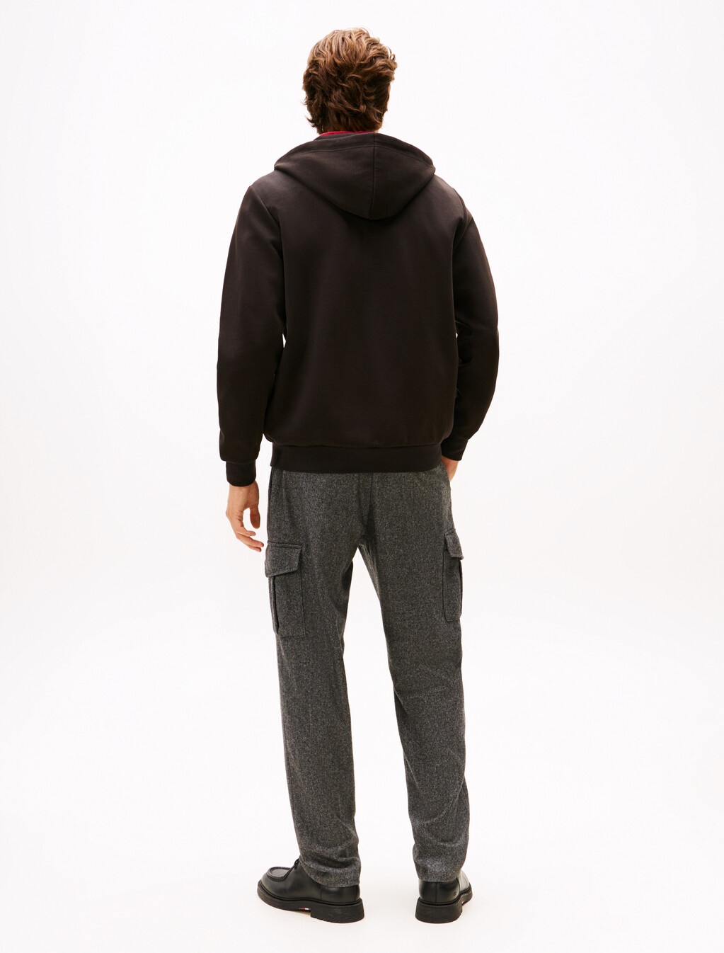 Zip Through Jacket, Black, hi-res