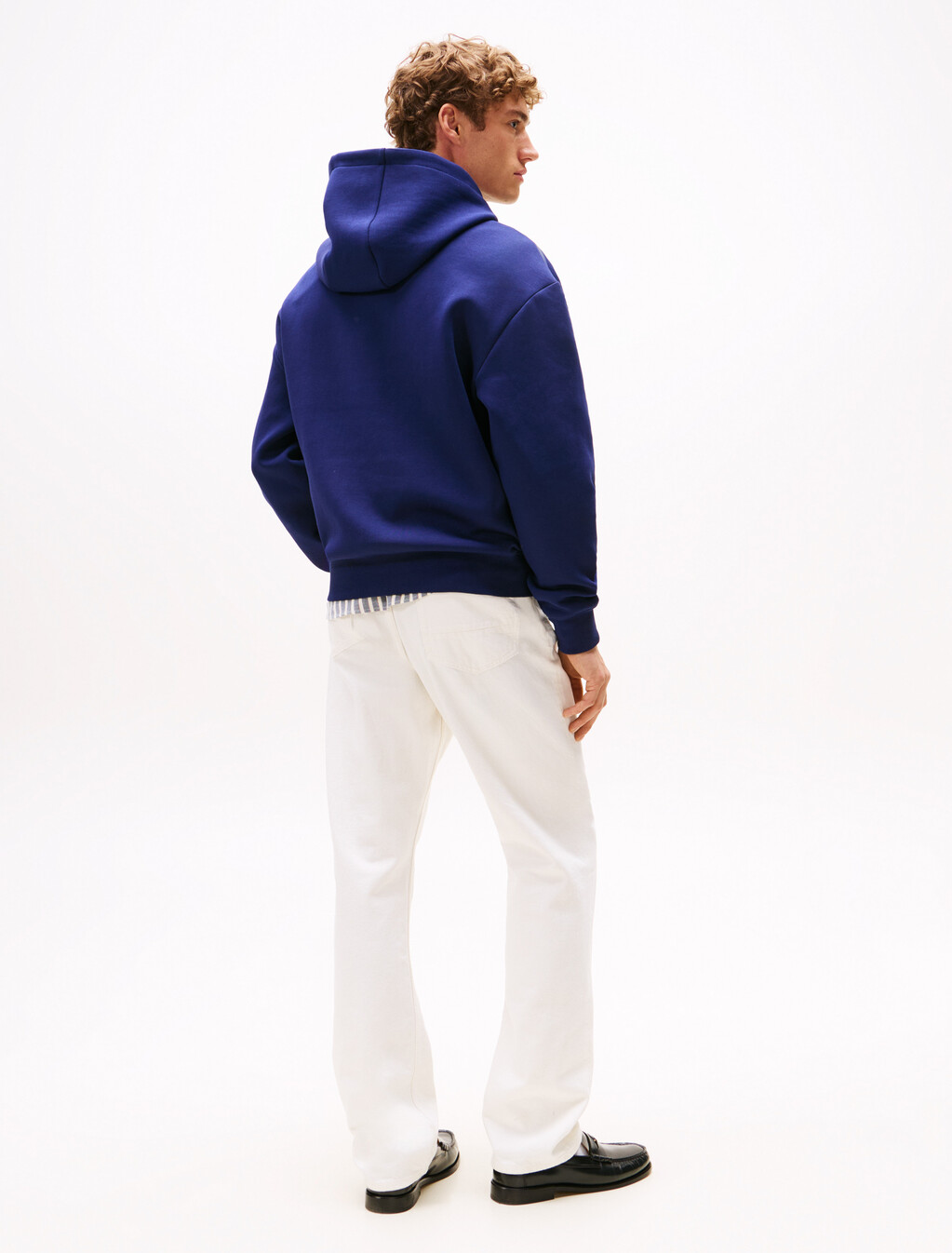 Tommy x U.S. Sail GP Team Interlock Knit Hoody, Yale Navy, hi-res