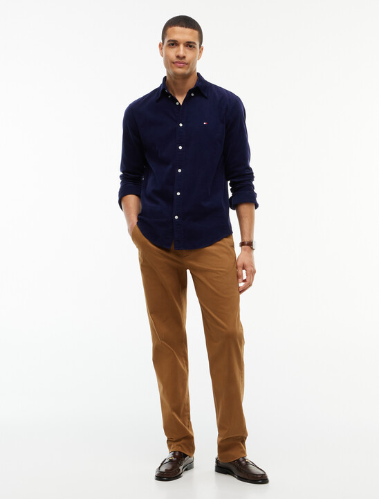 Regular Fit Corduroy Button-Down Shirt