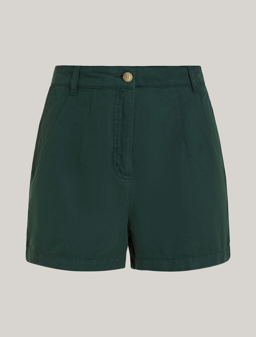 Straight Leg Chino Shorts, Hunter, hi-res