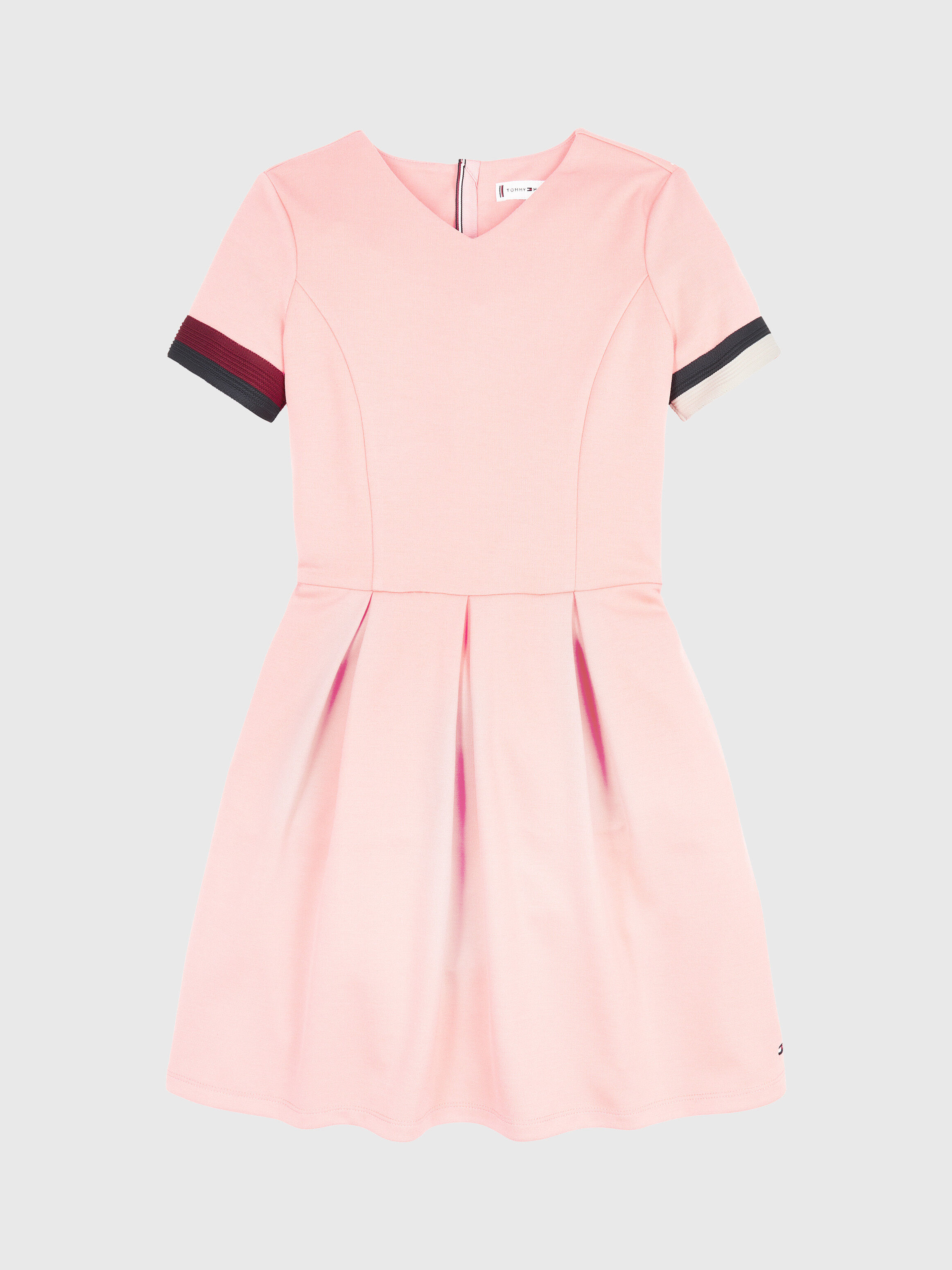 Tommy hilfiger pink striped deals dress