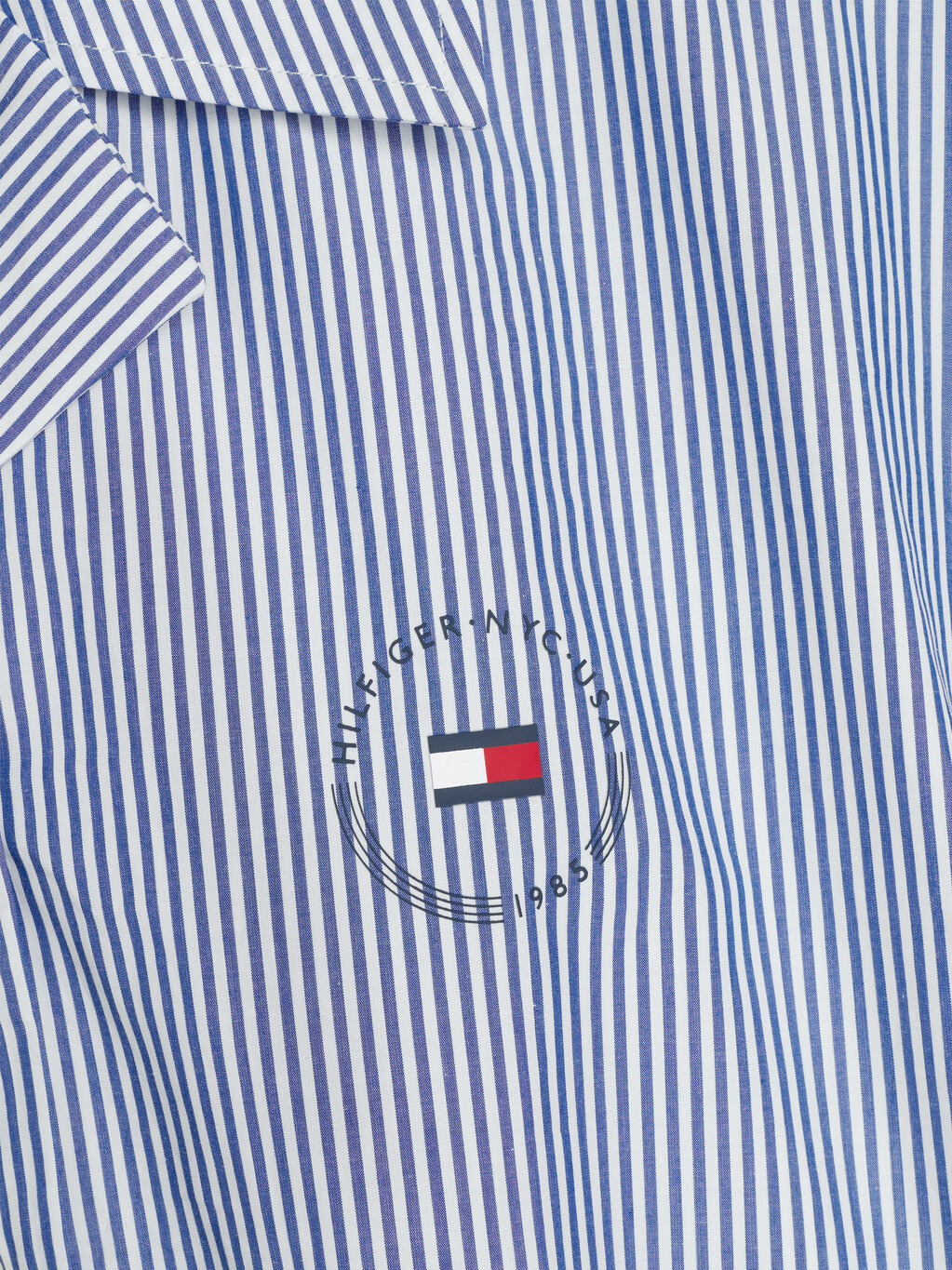 Hilfiger Team 短袖短版襯衫, Ultra Blue/Ithaca, hi-res