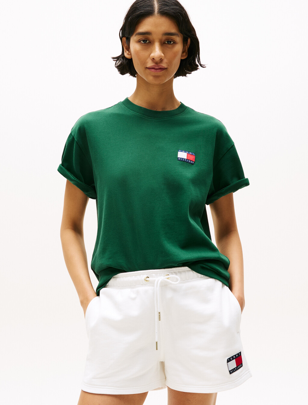 Hilfiger Sailing Relaxed Back Logo T-Shirt, Ornamental Green, hi-res
