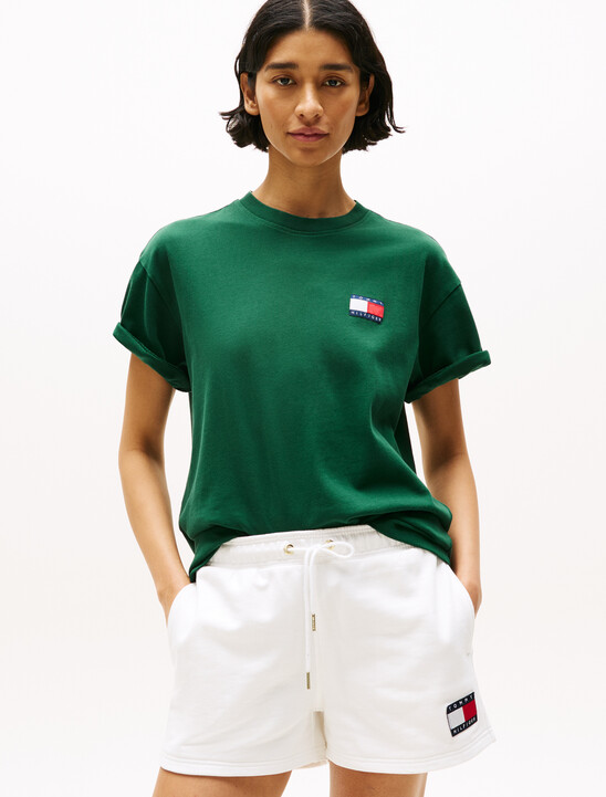 Hilfiger Sailing Relaxed Back Logo T-Shirt, Ornamental Green Hilfiger Sailing Relaxed Back Logo T-Shirt