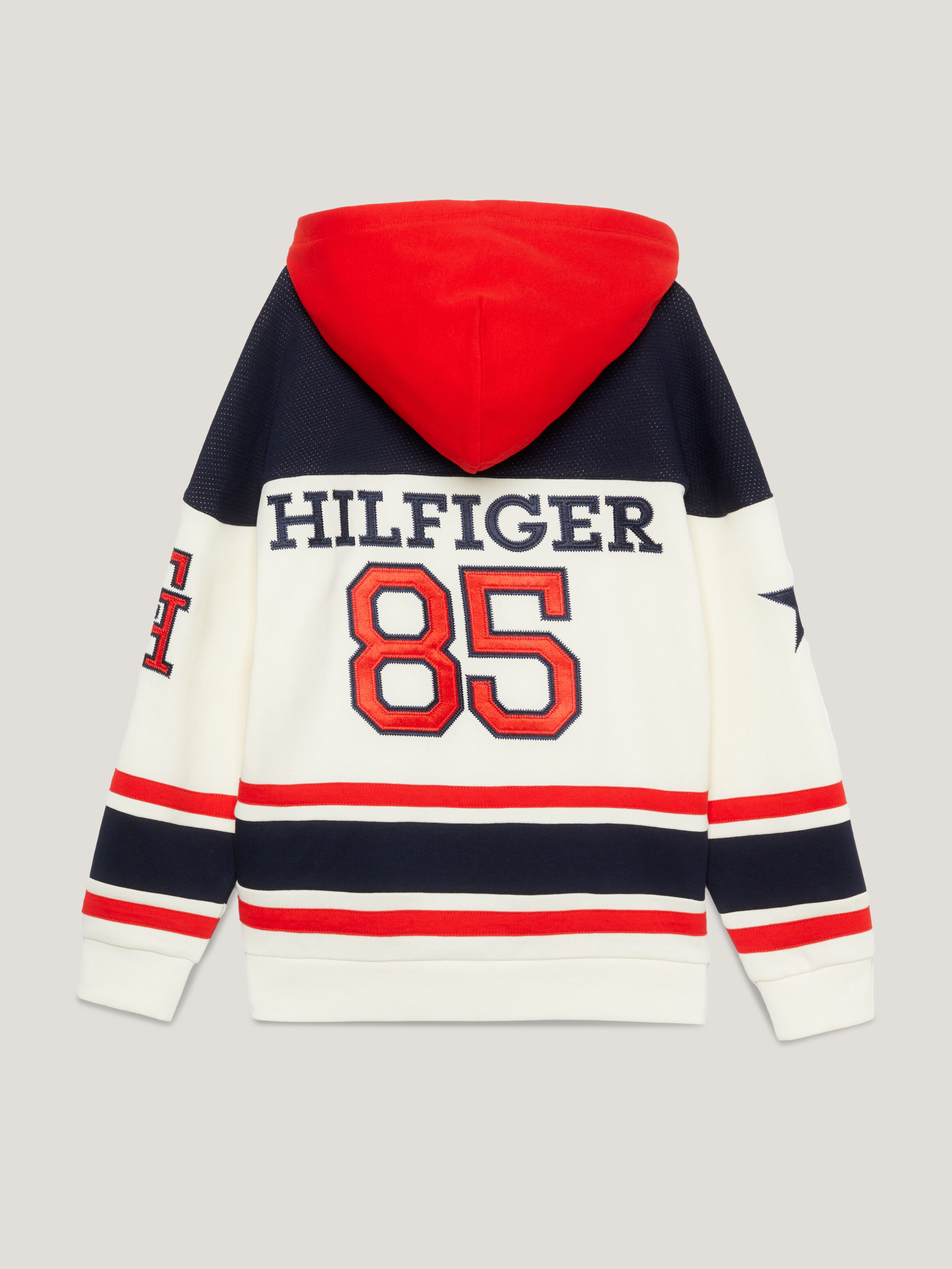 Tommy colour block hoodie new arrivals