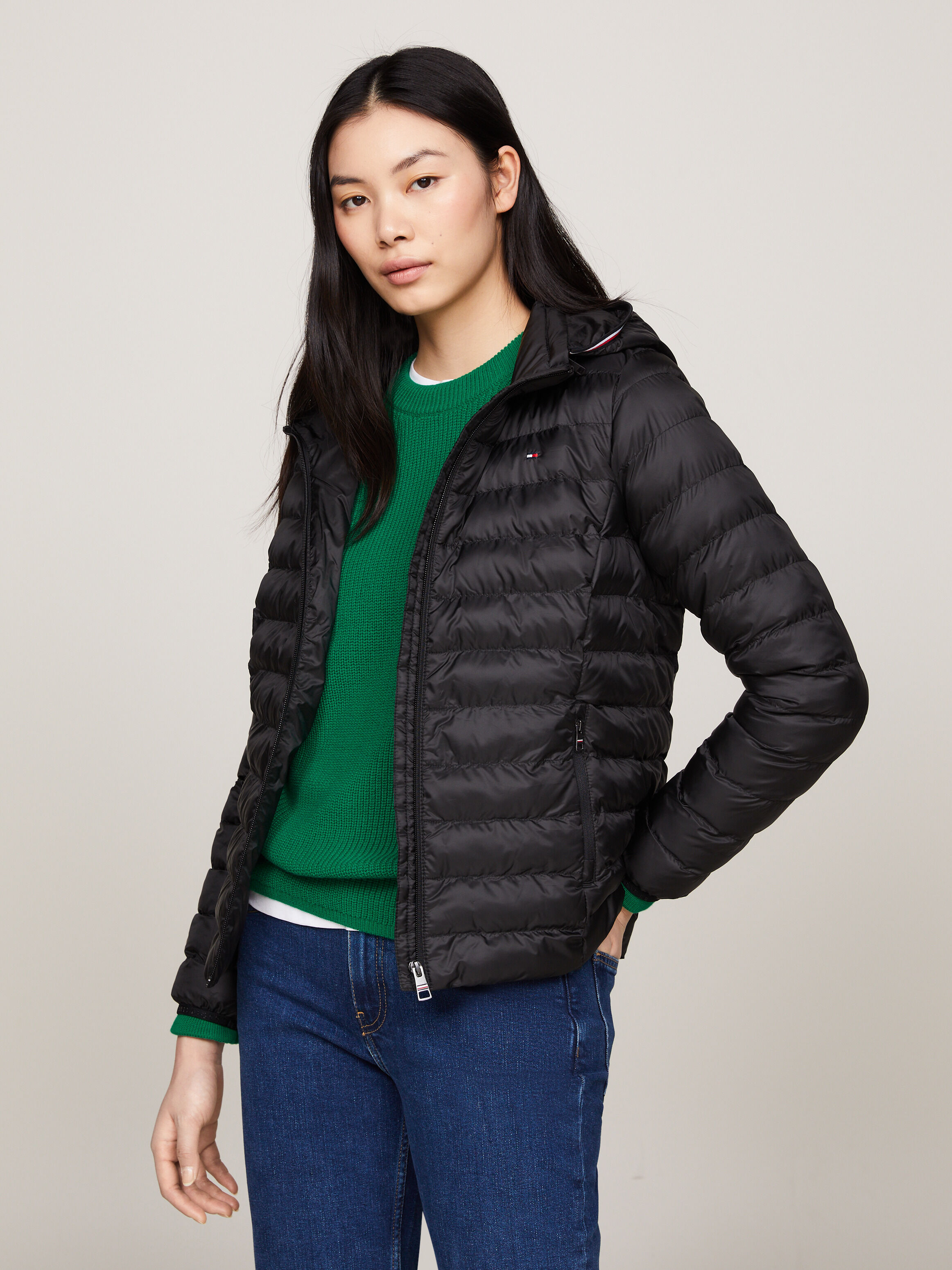 Tommy hilfiger striped jacket online