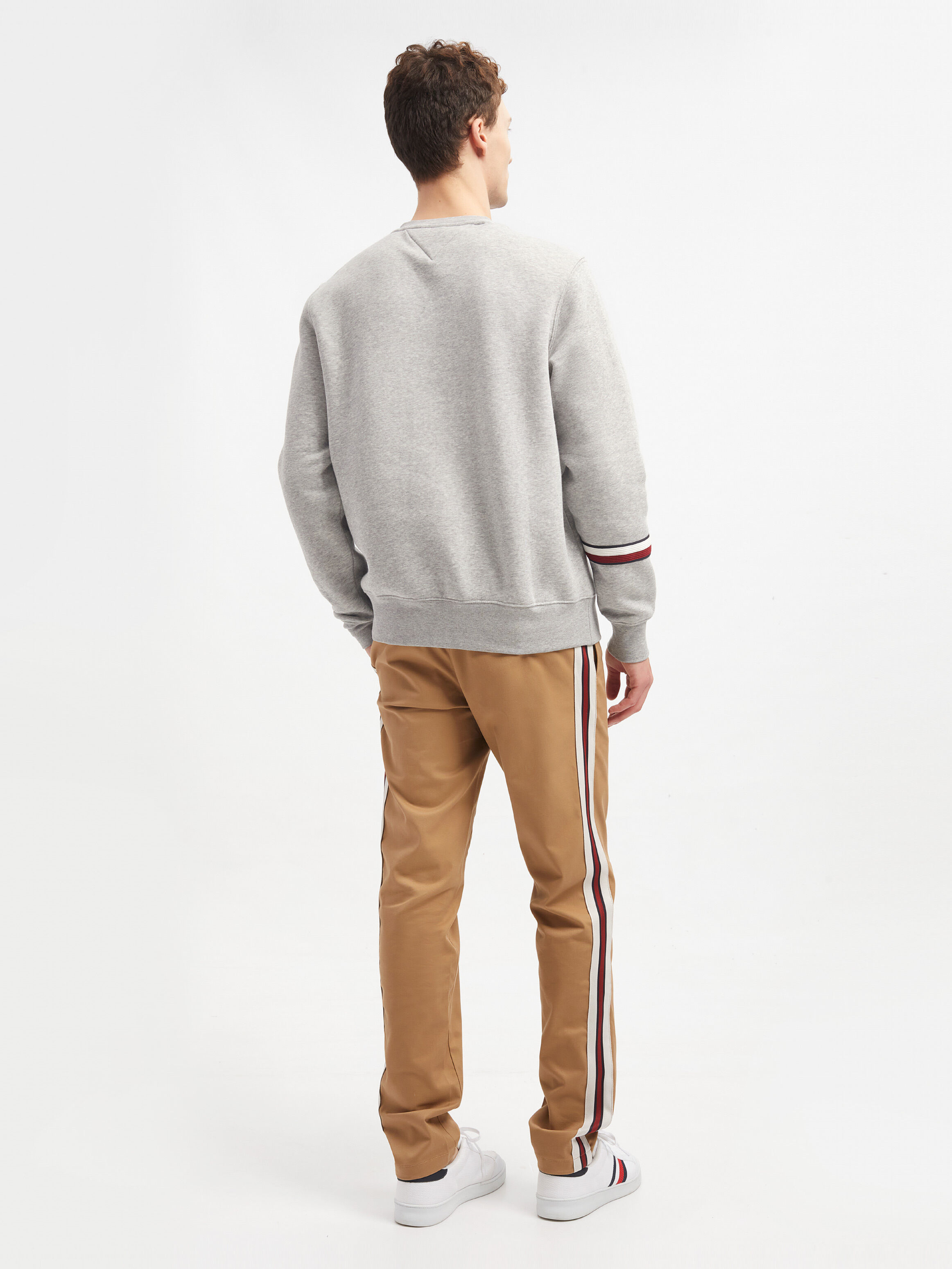 Tommy hilfiger global stripe hoodie on sale