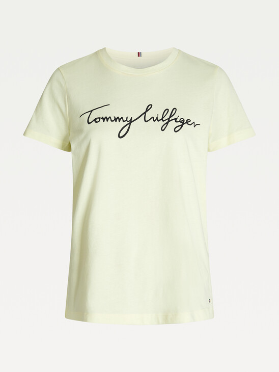 Crew Neck Graphic Signature Logo T-Shirt Crew Neck Graphic Signature Logo T-Shirt