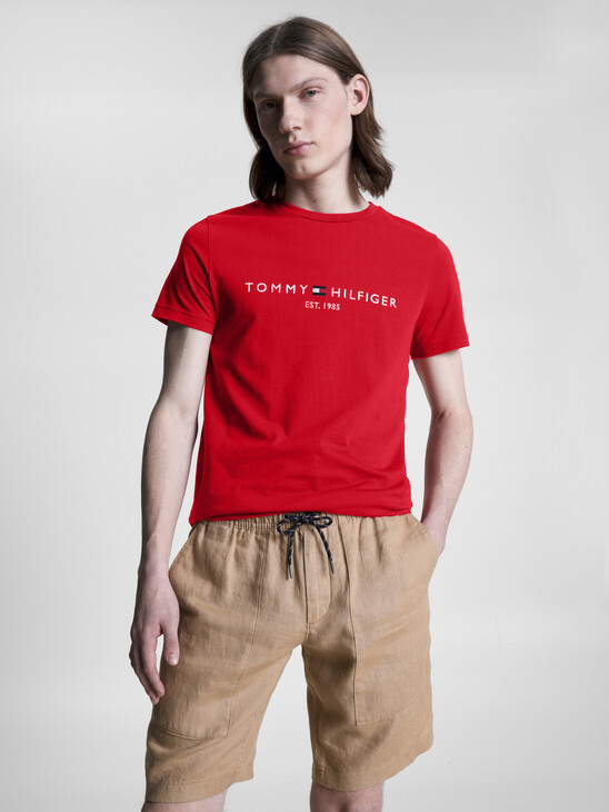 Organic Cotton Tommy Logo T-Shirt