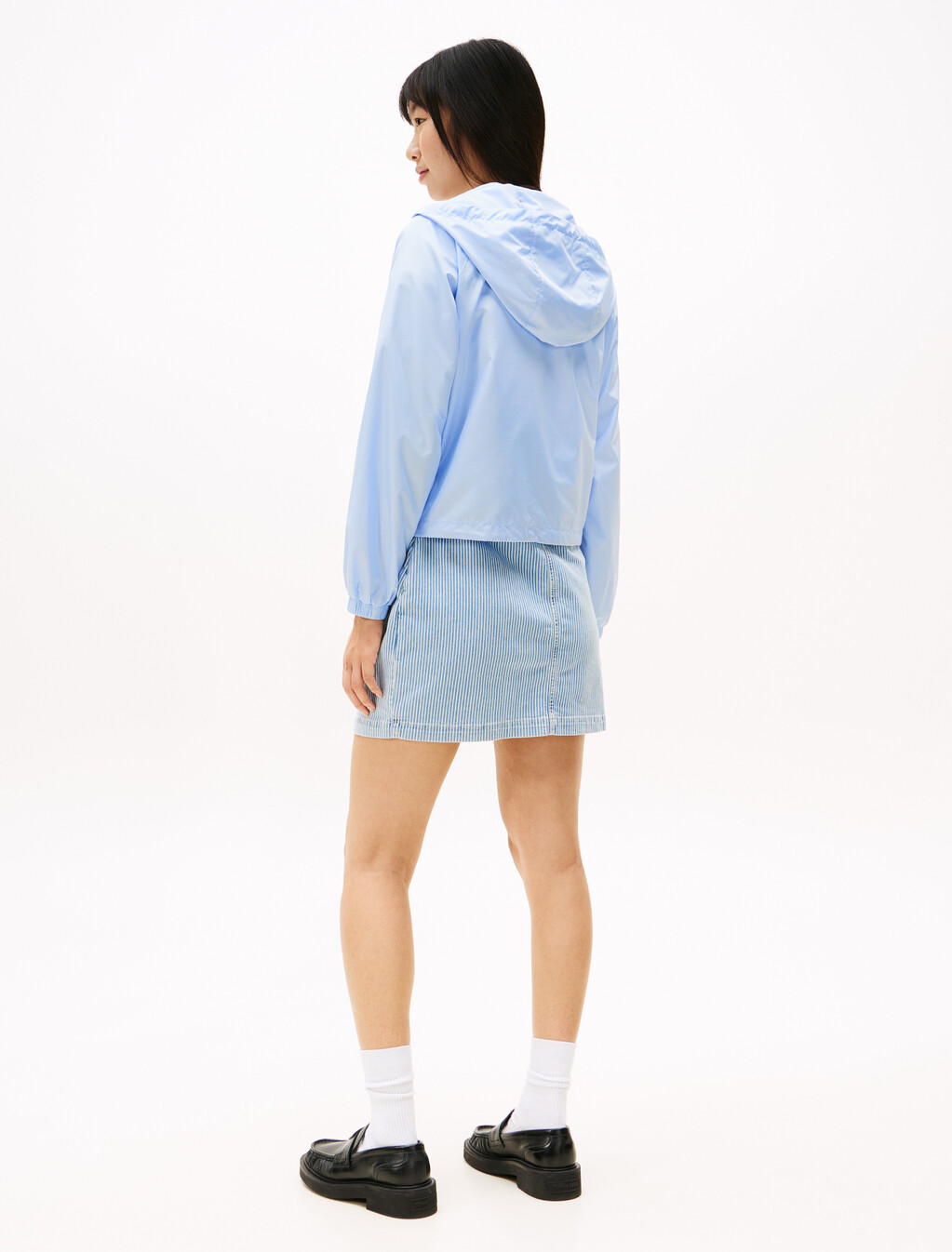 Tommy Badge Windbreaker, Sweet Blue, hi-res