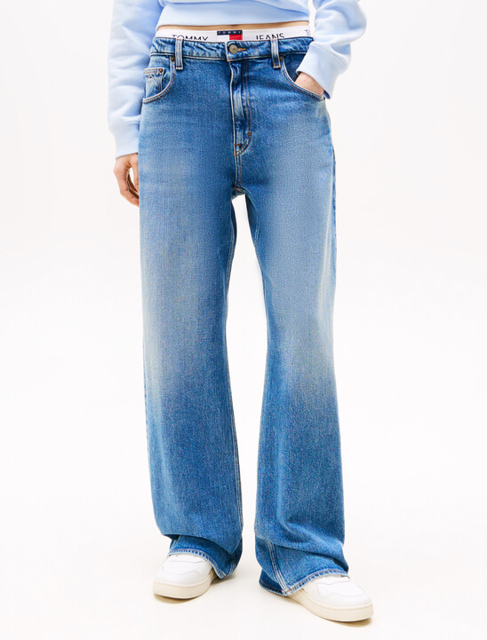Mia Mid Rise Relaxed Straight Jeans
