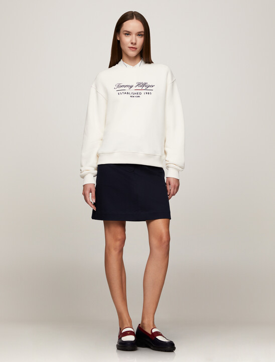 Hilfiger 標誌圓領衛衣