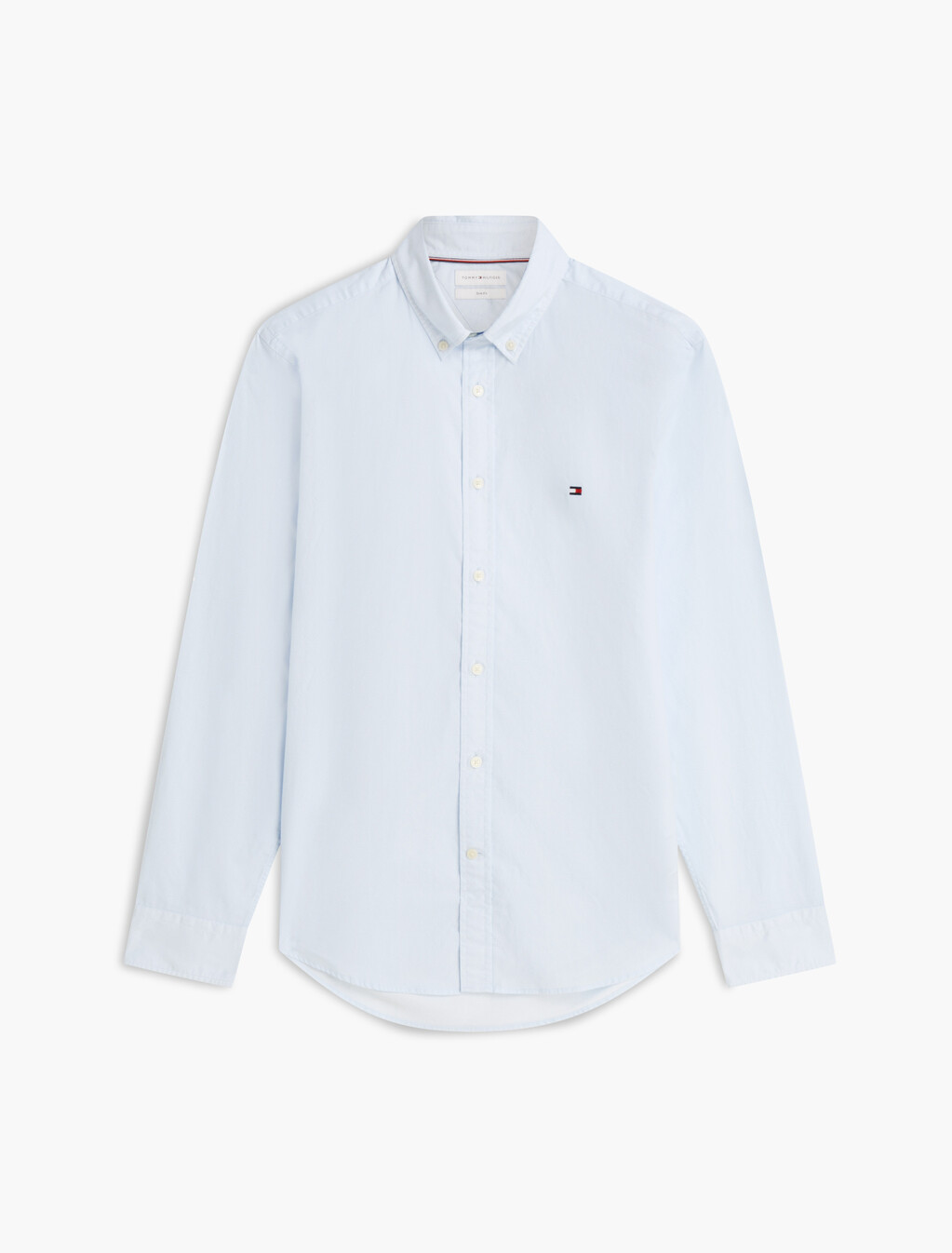 Slim Flex Micro Print Poplin Shirt, Sweet Blue / Allover, hi-res