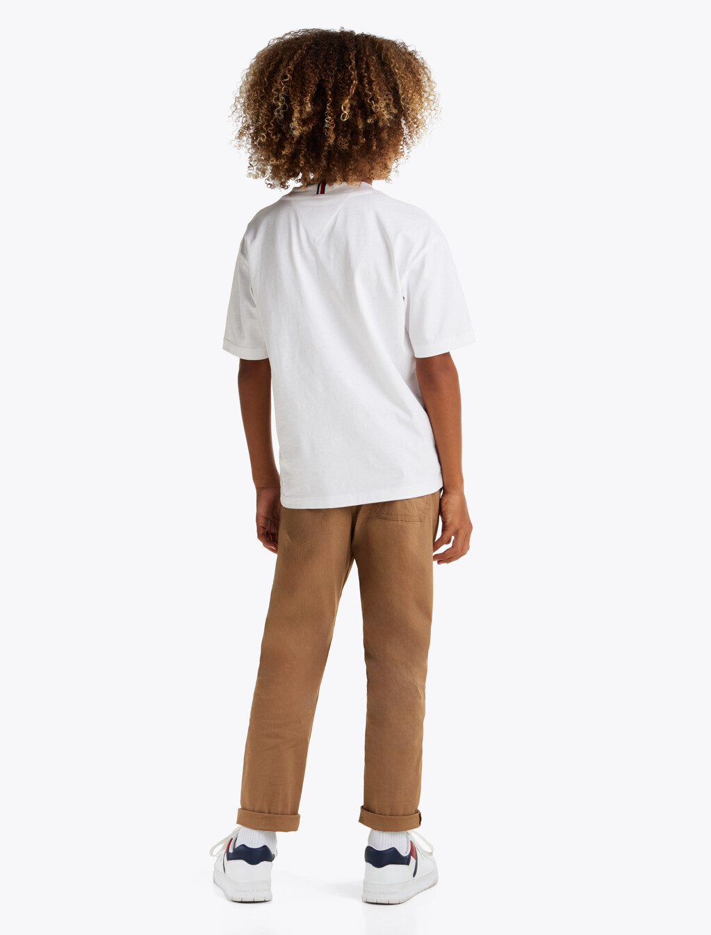 Flag Slogan T-Shirt, White, hi-res