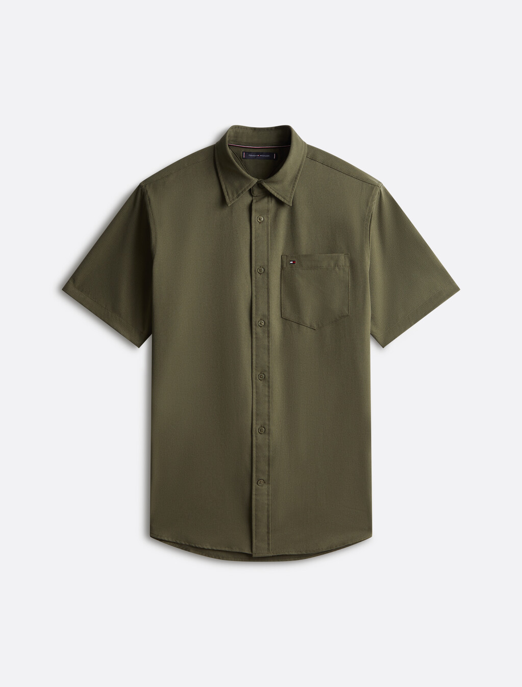 Airdot Short Sleeve Shirt, Army Green, hi-res