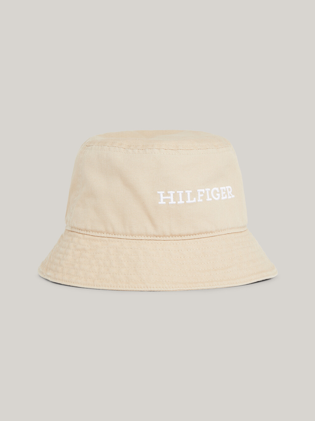 Logo刺繡漁夫帽, Beige, hi-res