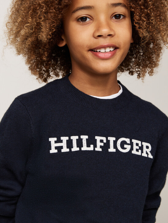 Hilfiger Monotype Crew Neck Jumper