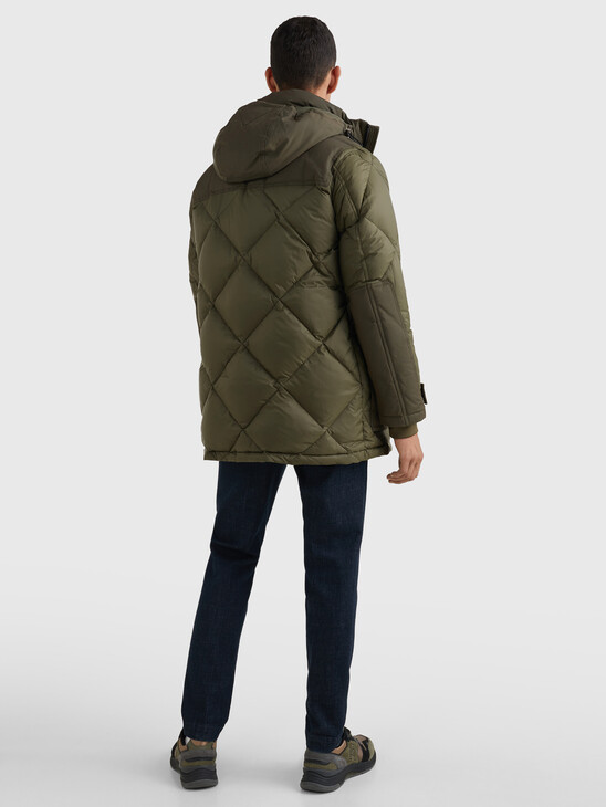 Diamond Quilted Down Rockie Parka