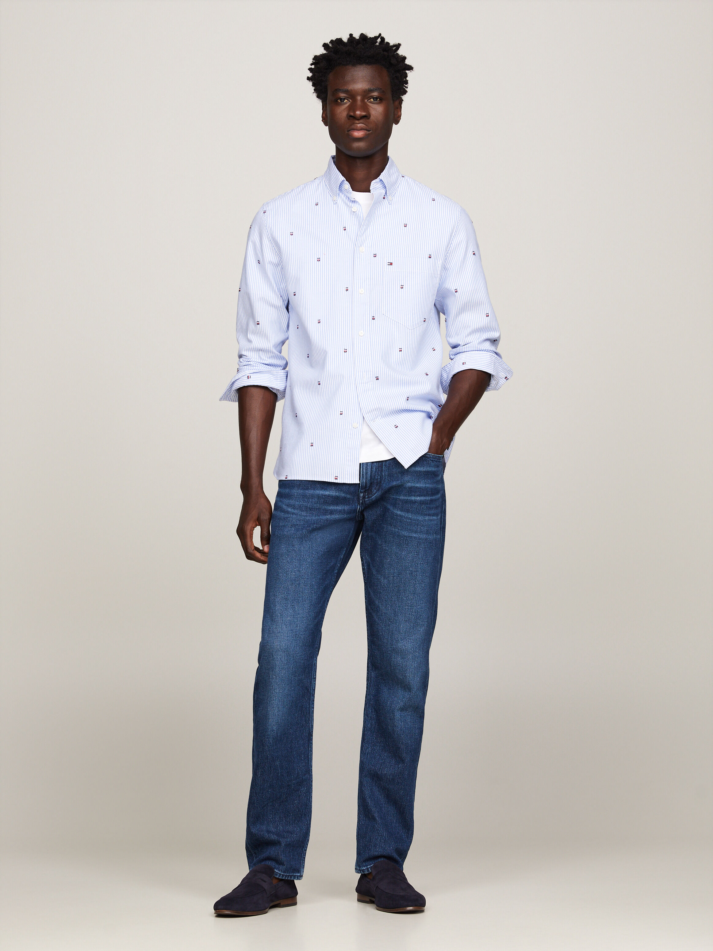 Men s Casual Shirts Tommy Hilfiger Hong Kong