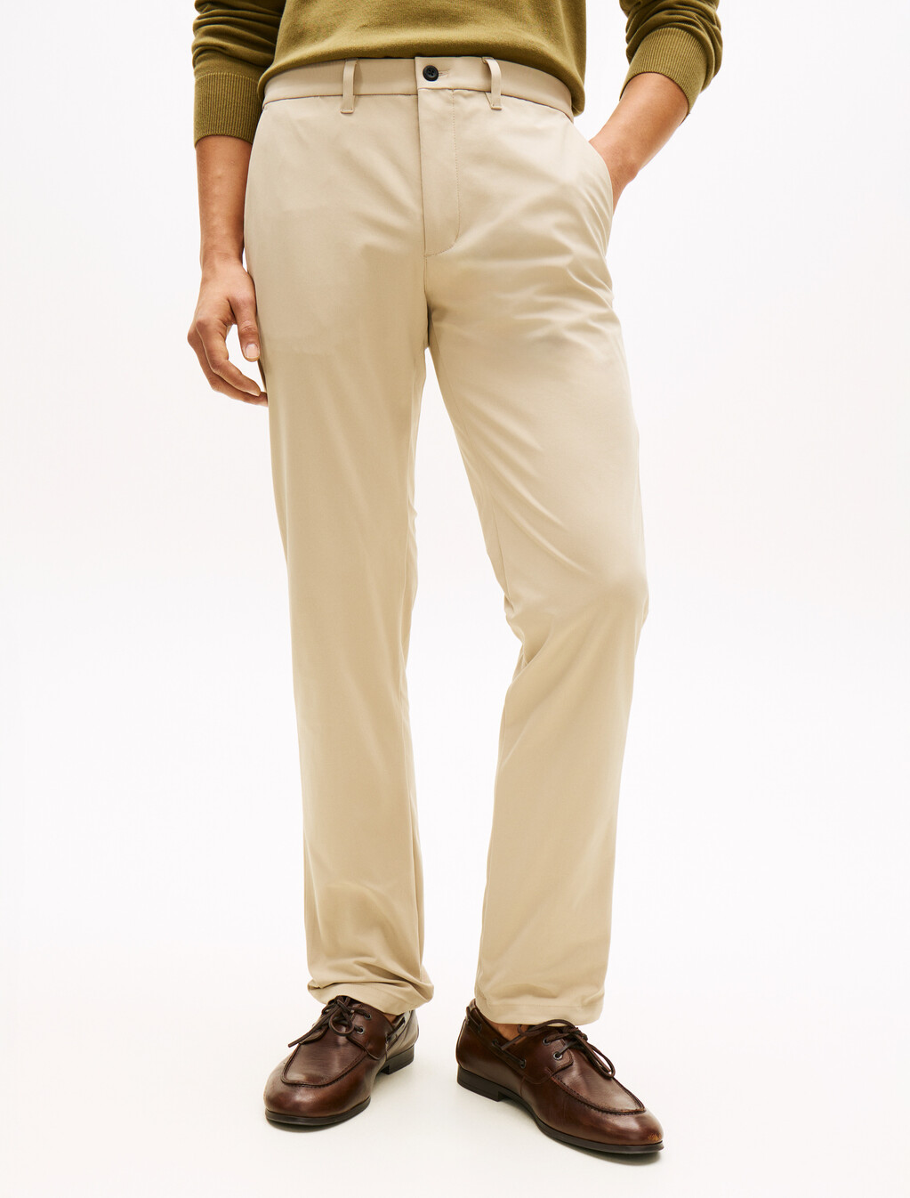 Denton 技術材質長褲, Sandalwood, hi-res