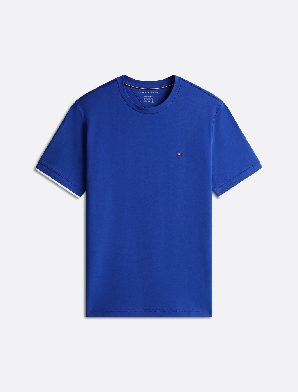 Flex 彈性速乾飾邊 T 恤, Wedge Blue, hi-res