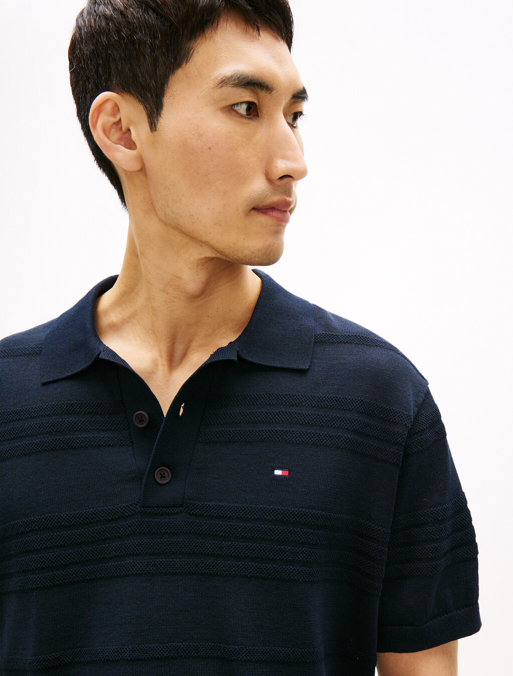 棉質聚酯纖維混紡短袖 Polo 衫, Desert Sky, hi-res