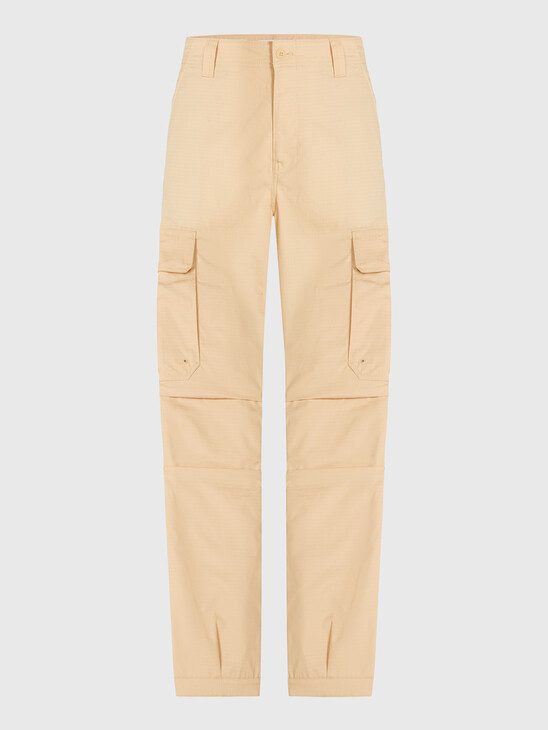 Tommy Jeans AIDEN BAGGY PANT - Cargo trousers - trench/sand
