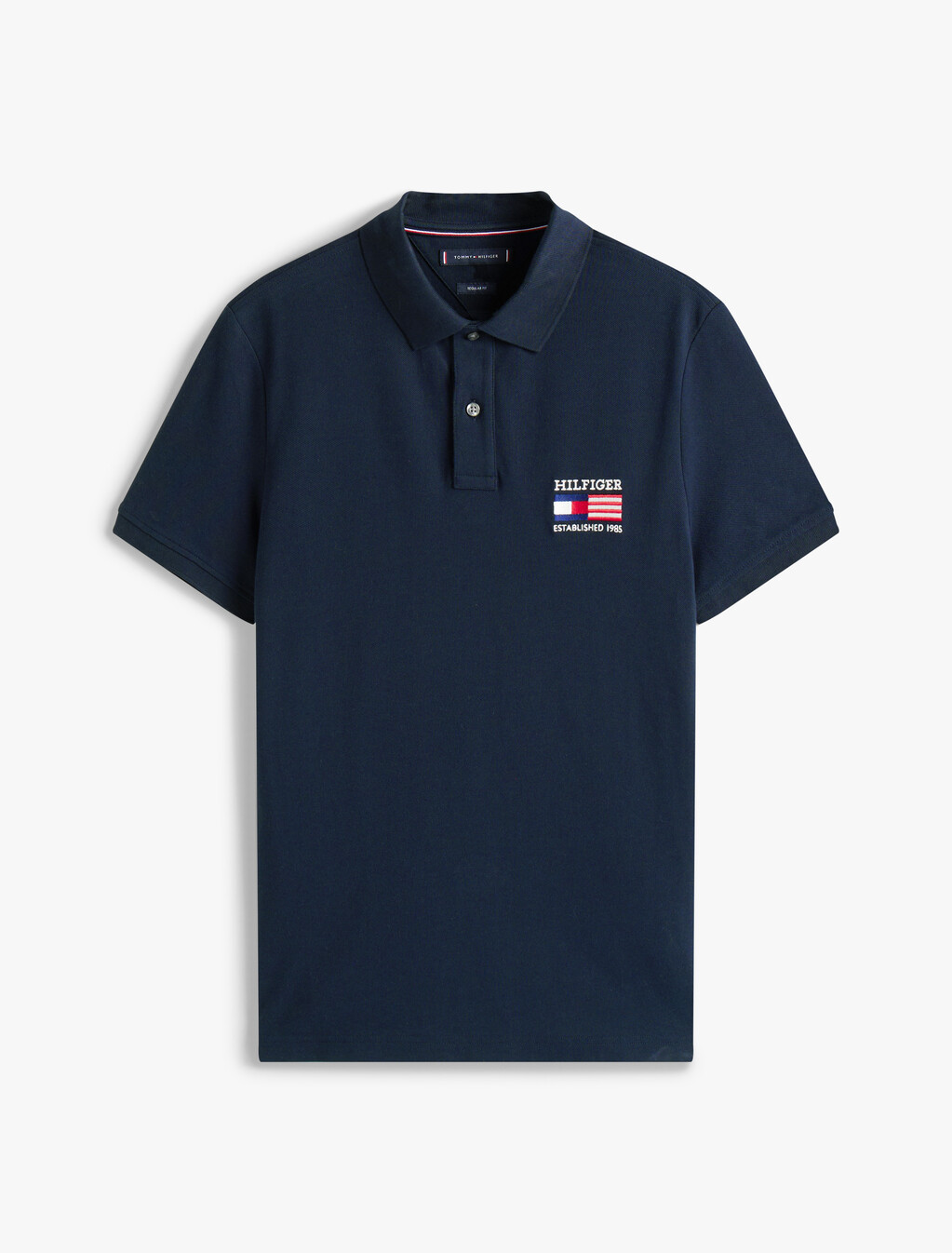 Hilfiger 旗幟 Polo 衫, Desert Sky, hi-res