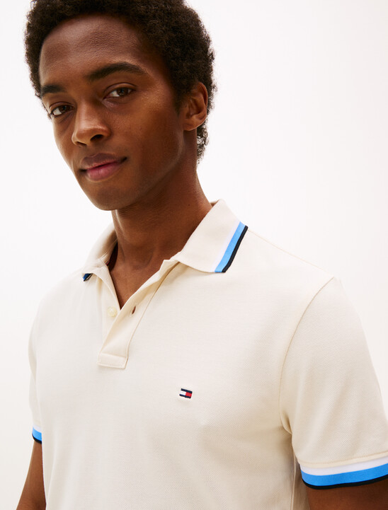 Tipped Short Sleeve Polo