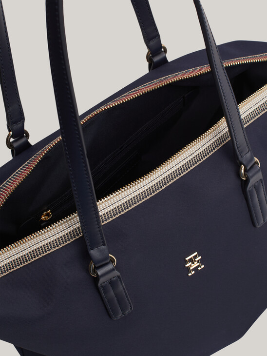 Signature Zip Tote