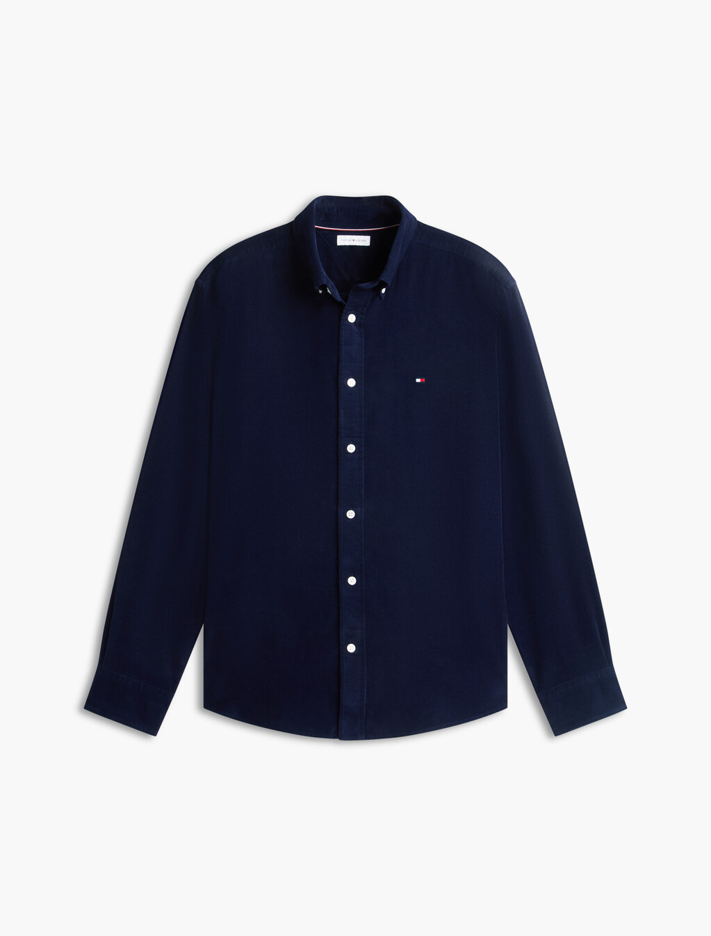 Regular Fit Corduroy Button-Down Shirt, Imperial Navy, hi-res