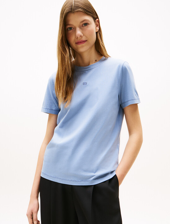 Tonal Flag Crewneck T-Shirt