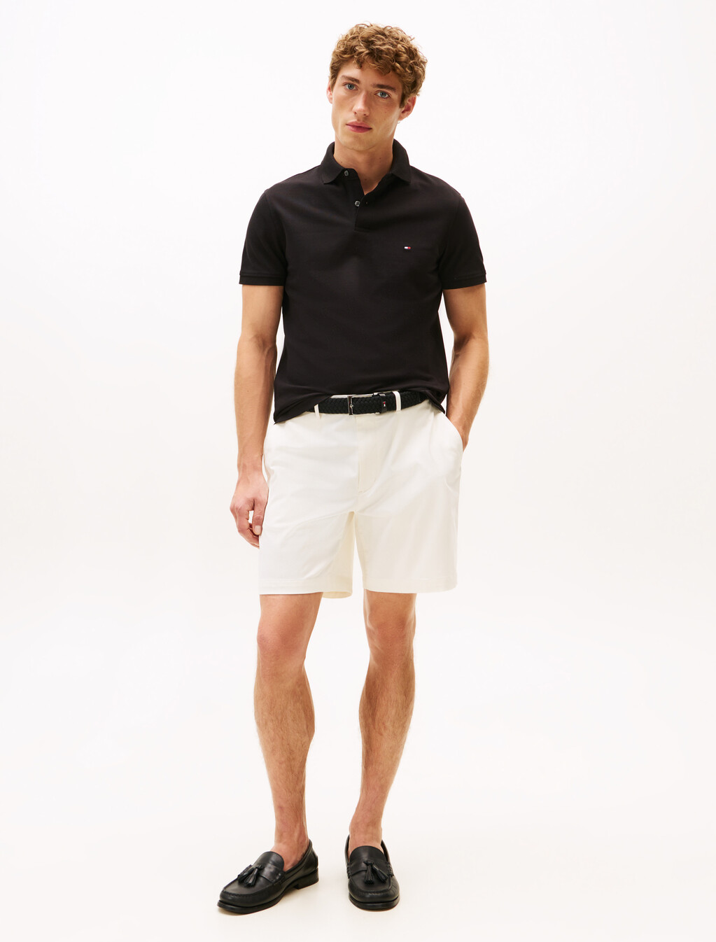 1985 Collection Regular Fit Polo, Black, hi-res