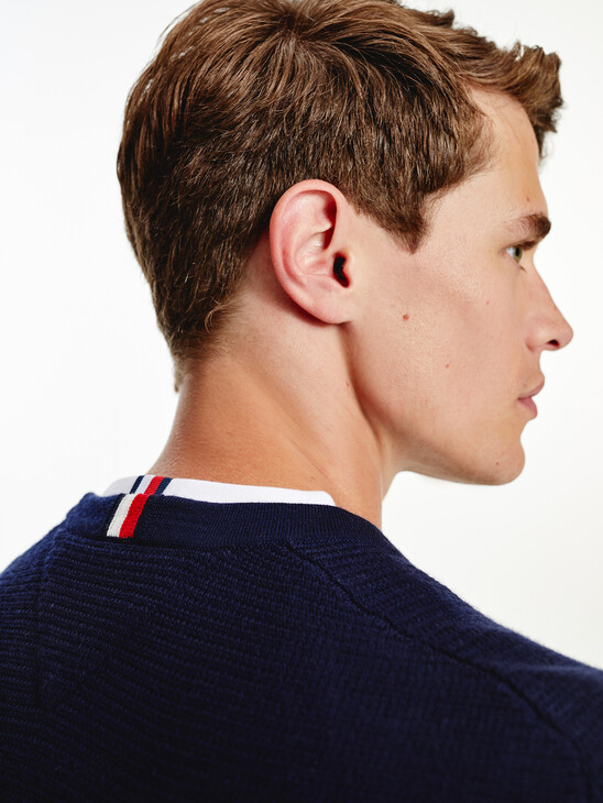 Luxury Wool Textured Jumper Luxury Wool Textured Jumper