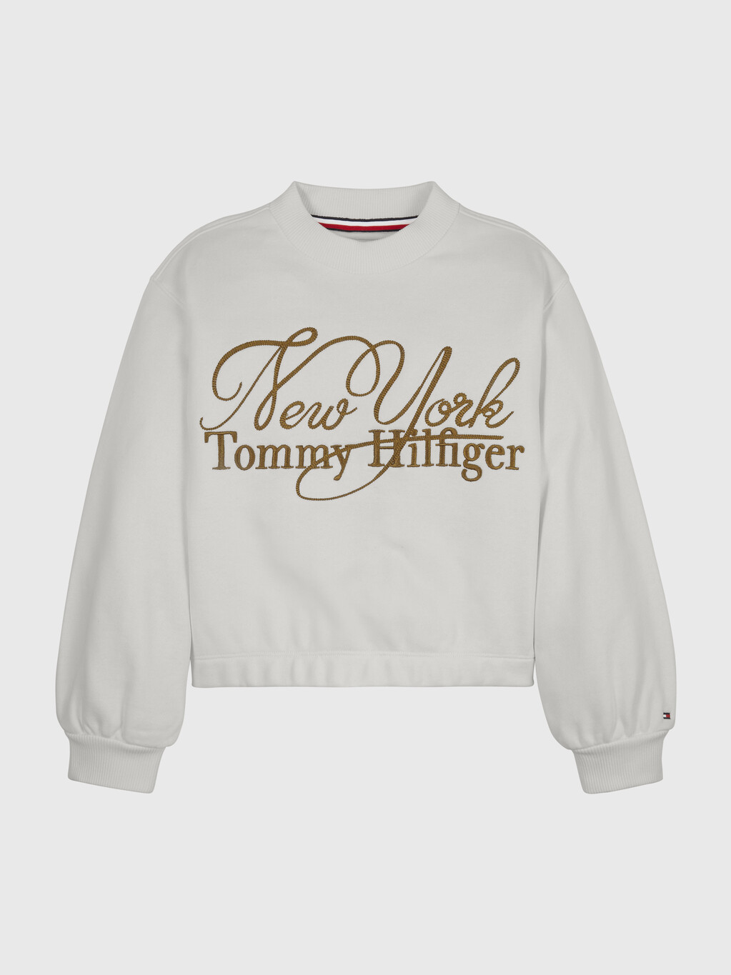 Tommy | Girls | natural Tommy York Script Sweatshirt New Hilfiger