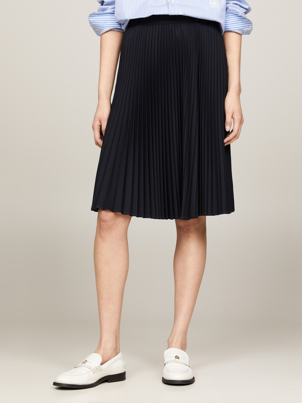 Pleated Midi Skirt, Desert Sky, hi-res