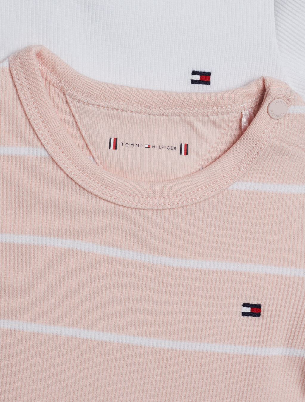 2-Pack Ribbed Logo Bodysuits Gift Box, Whimsy Pink, hi-res