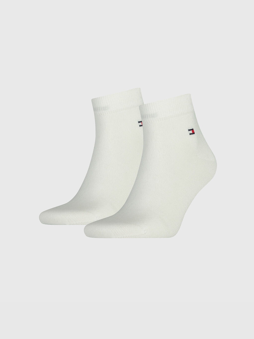 2-Pack Quarter Socks, white, hi-res