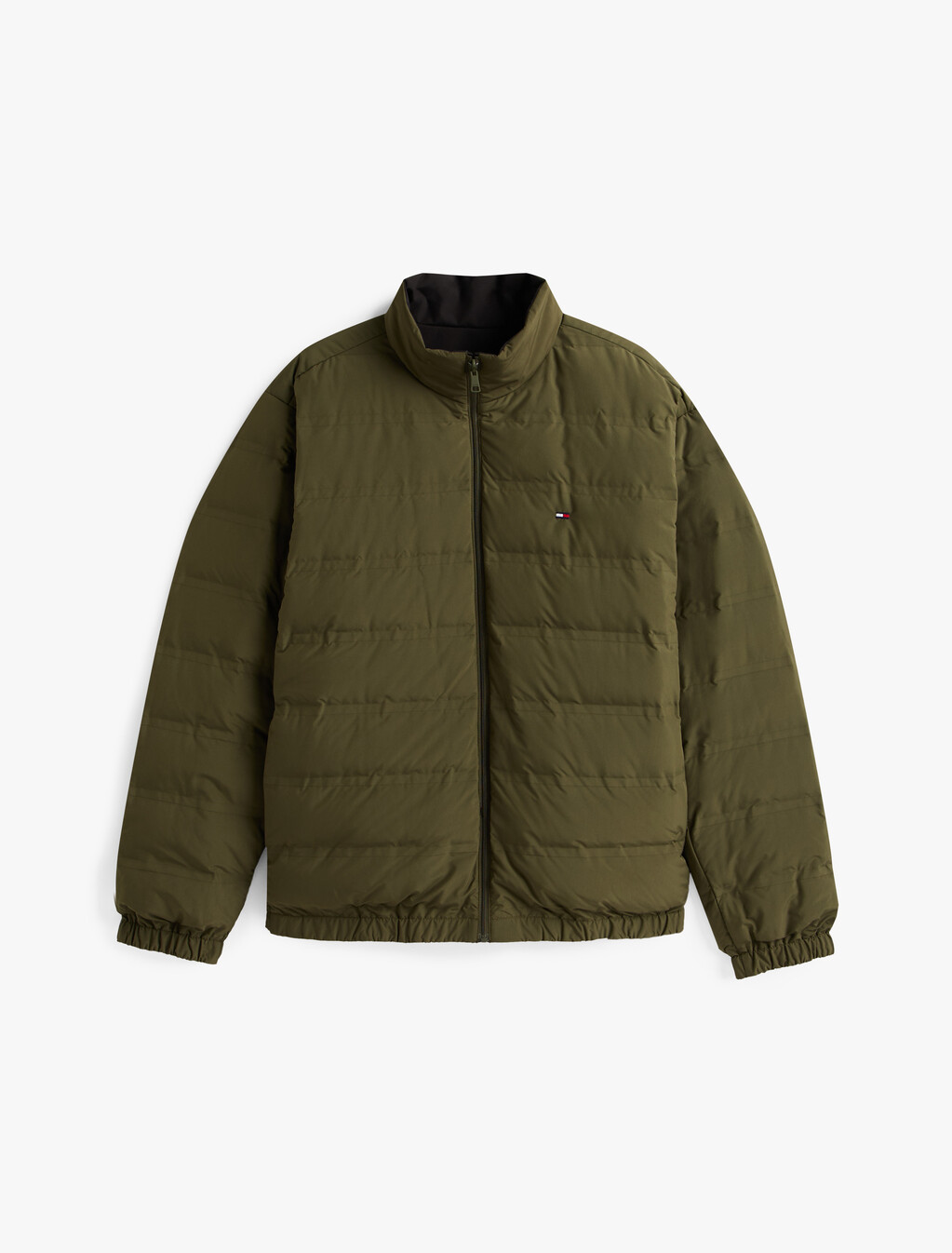 Reversible Lightweight Down Jacket, Black, hi-res