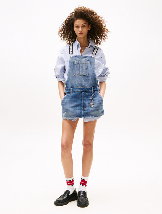 Tommy Girl 迷你牛仔吊帶連身裙