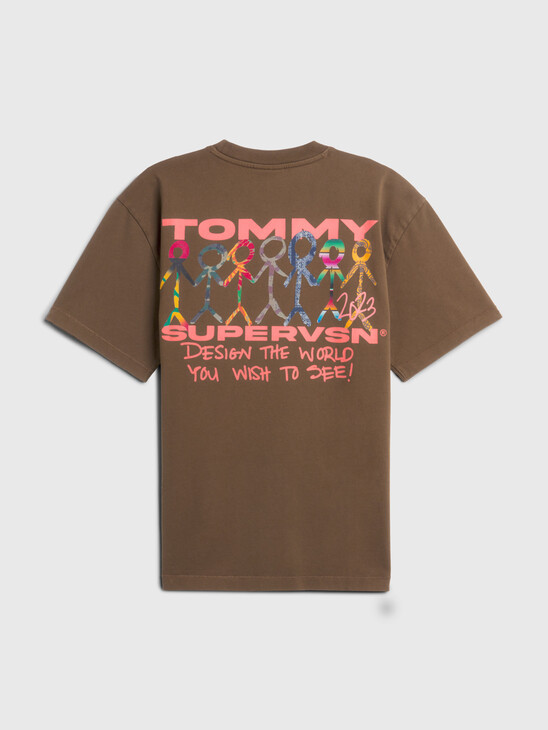 Tommy X Supervsn Design The World T-Shirt