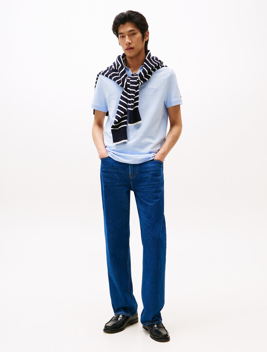 Cotton Linen Terry Polo