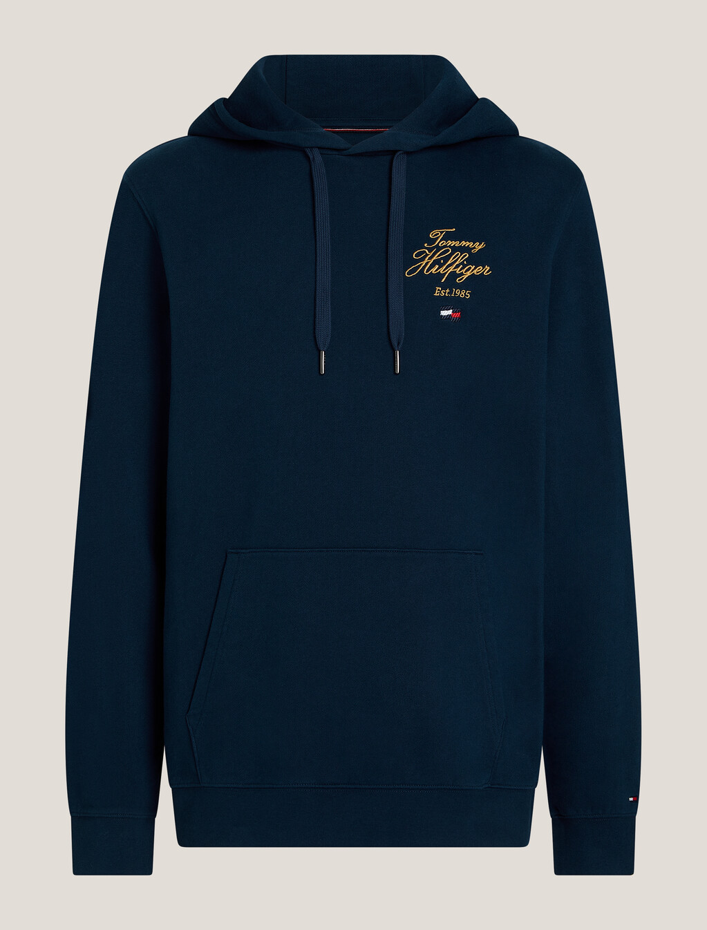 Script Logo Embroidery Hoodie, Night Sky, hi-res