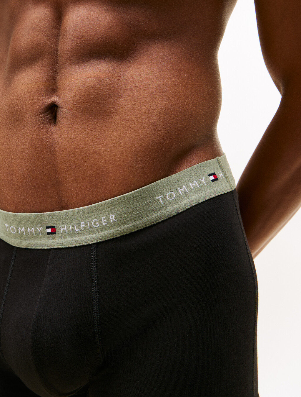 3-Pack Logo Waistband Trunks, Prp Nvy/Utl Sge/Hl Kh, hi-res