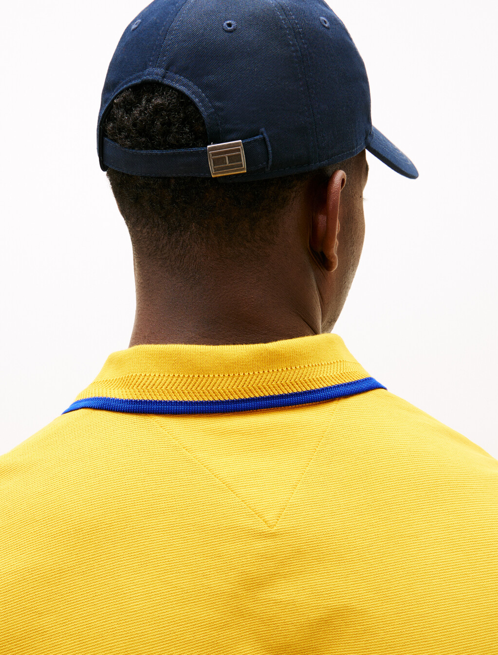 Tommy Crest Tipped Polo, Countryside Yellow, hi-res