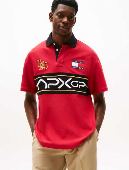 The APXGP Collection Relaxed Logo Polo Shirt